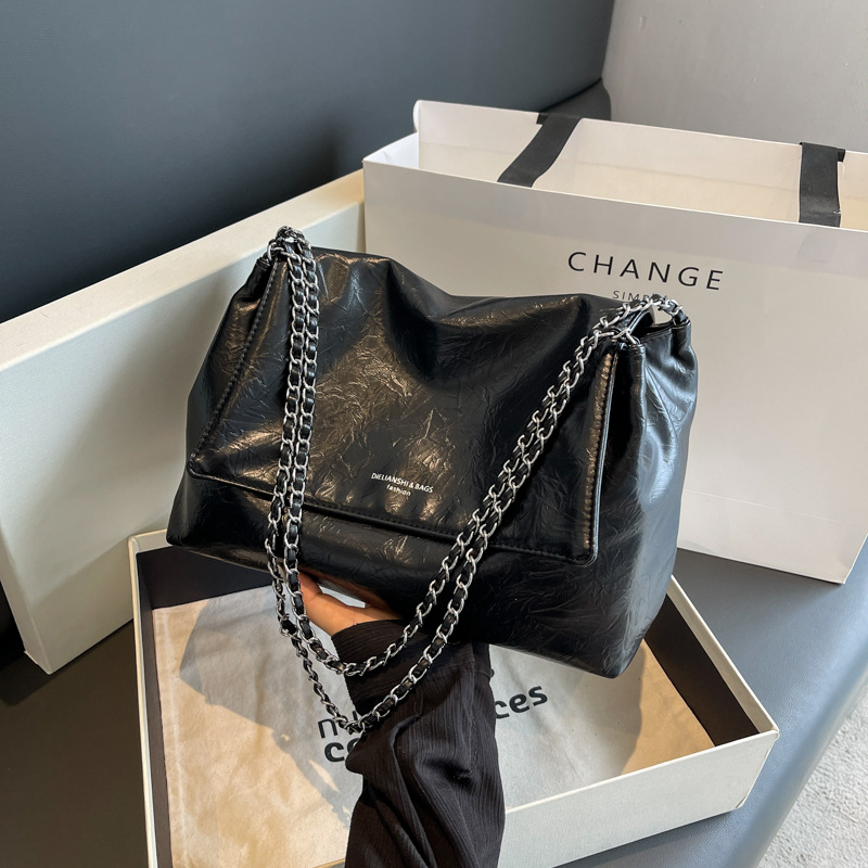 Luxury Quilted Bags - Bolsa Tote de Couro Fashion com