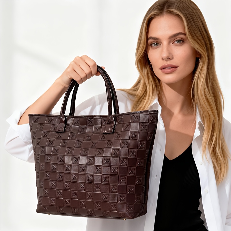 Luxury Quilted Bags - Bolsa Tote Feminina de Luxo Leve