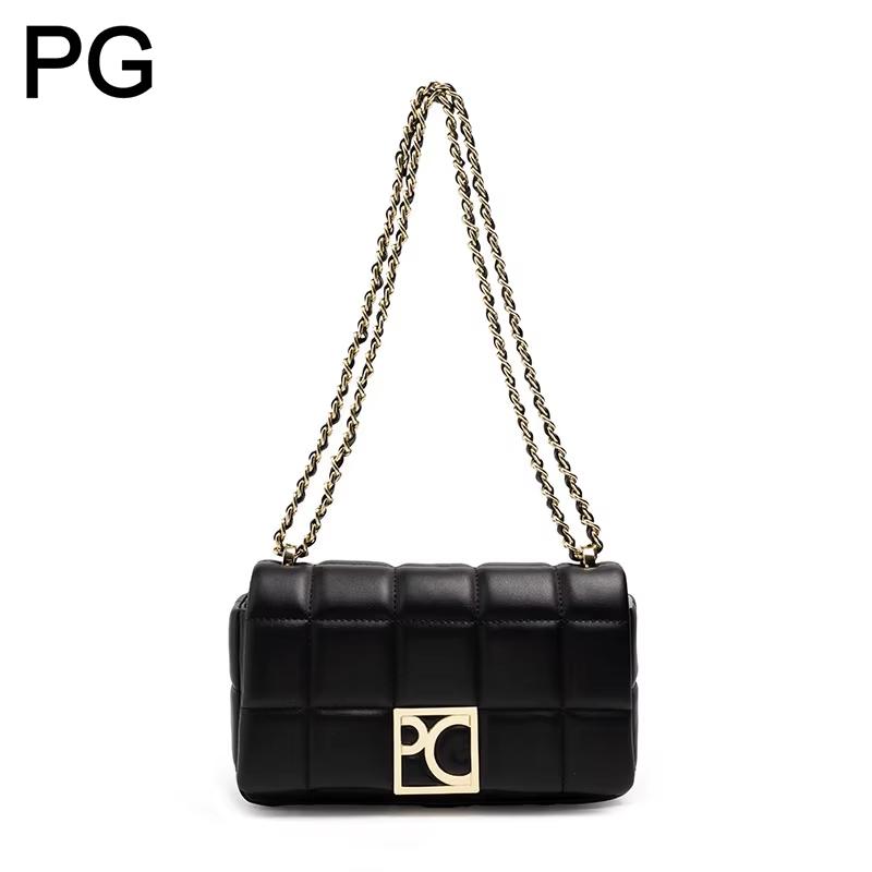 Luxury Quilted Bags - Bolsa Transversal PG para Mulheres, Bolsa