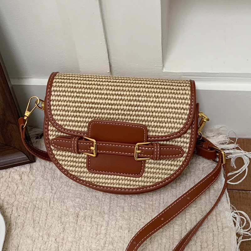 Luxury Bags Leather - Inglaterra estilo mini palha caixa de