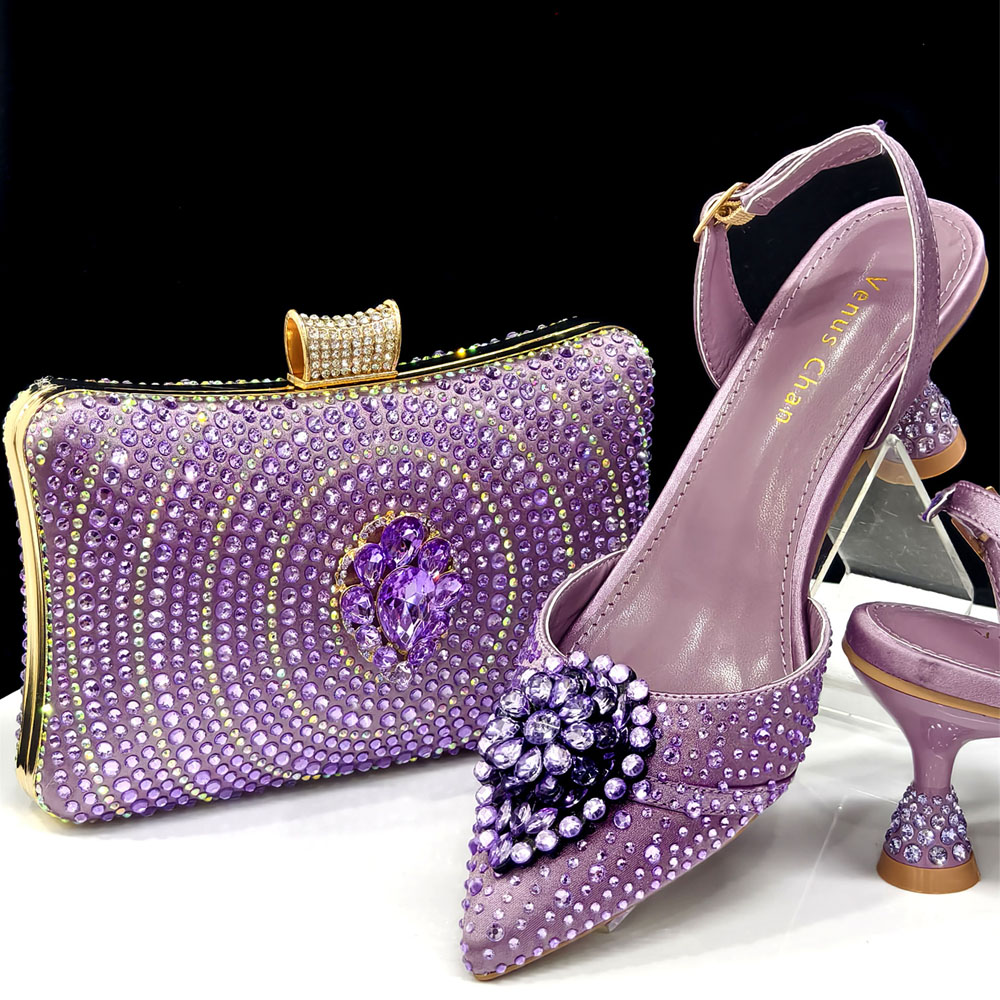 Luxury Bags Leather - Venus Chan 2025 Conjunto de sapato
