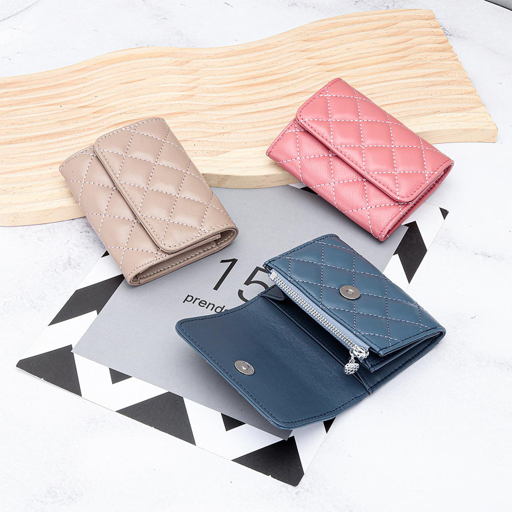 Luxury Quilted Bags - Pele de carneiro acolchoado titular do