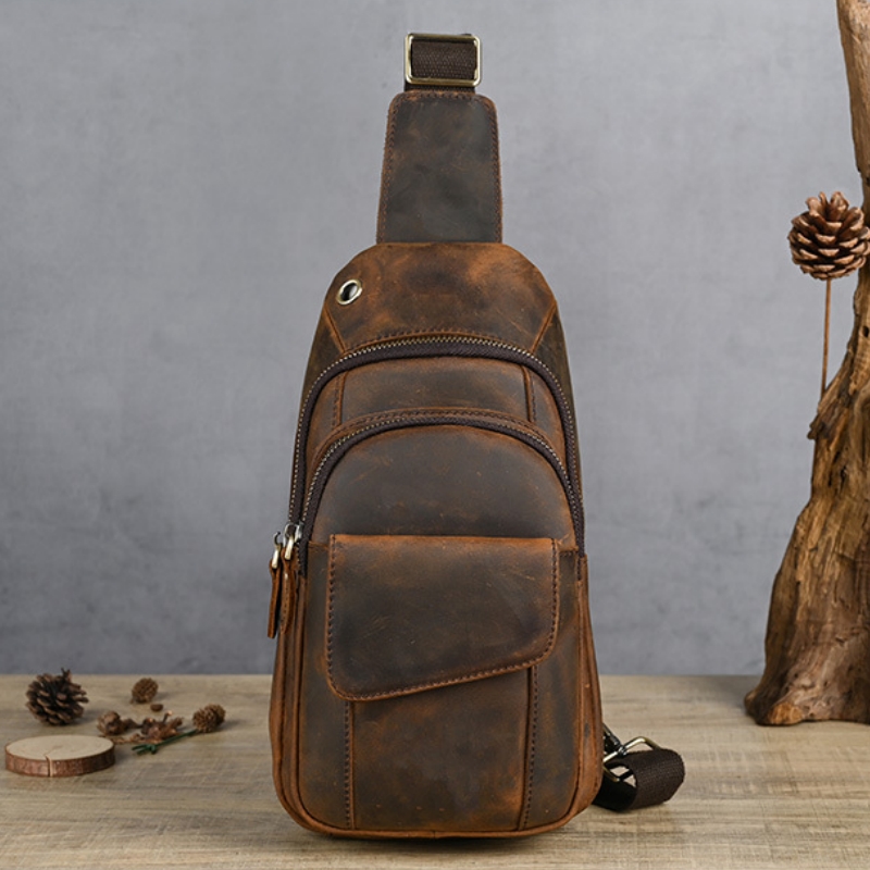 Bolsa de Peito Masculina de Lu - Luxury Bags Sling avaliação e preço