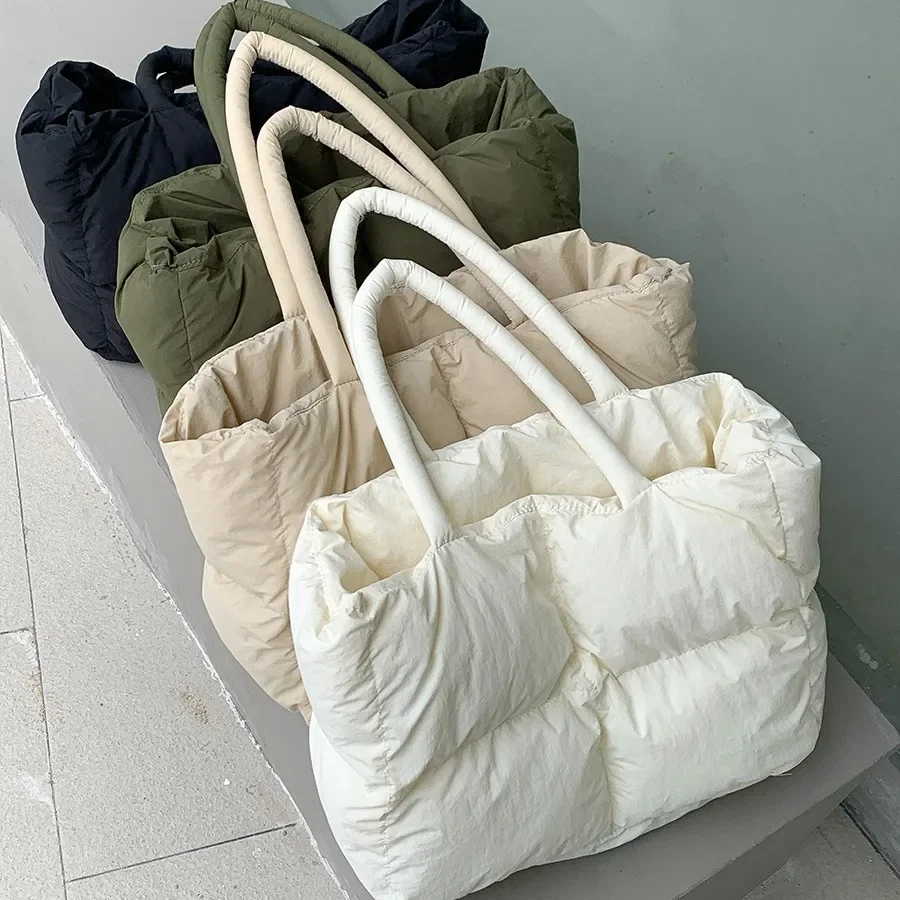 Bolsa tote acolchoada de algod - Luxury Quilted Bags avaliação e preço