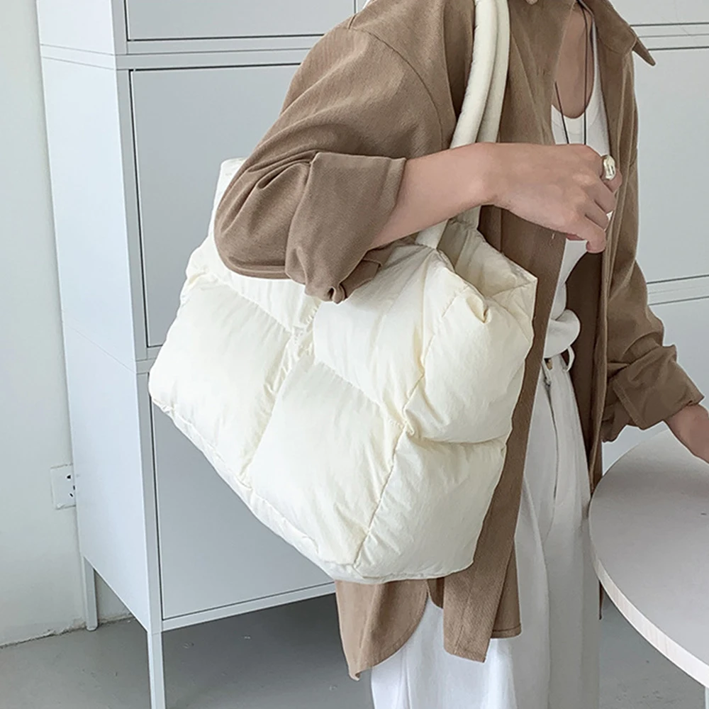 Bolsa tote acolchoada de algod - Luxury Quilted Bags avaliação e preço
