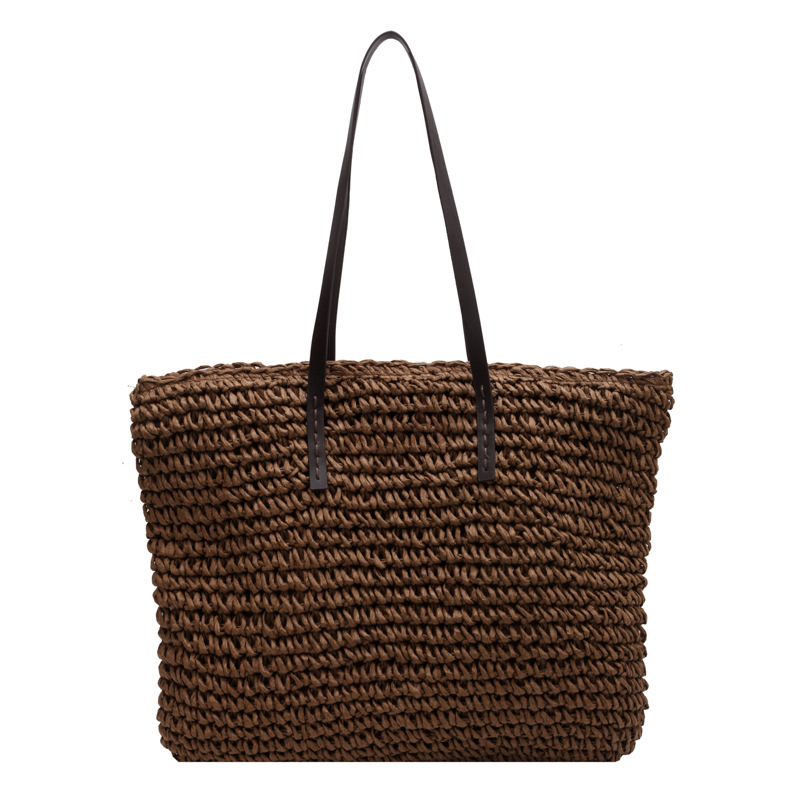 Palha tecido tote sacos casual - Luxury Bags Big avaliação e preço