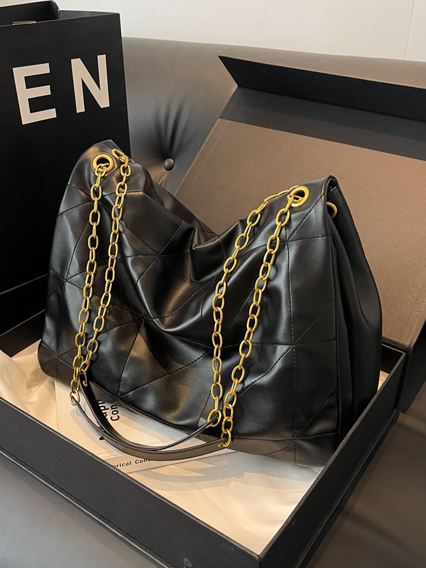 Bolsa tote vintage de couro ma - Luxury Quilted Bags avaliação e preço