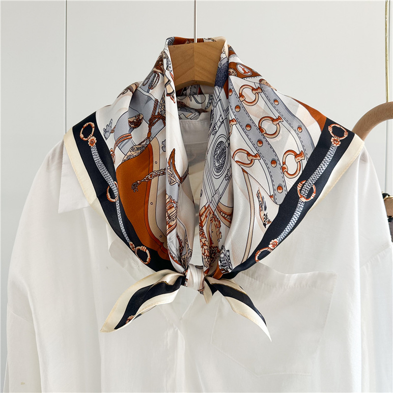 Lenço de seda de verão feminin - Luxury Bags And Accessories avaliação e preço