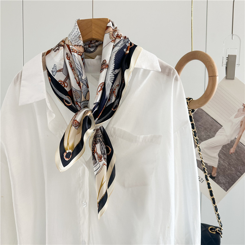 Lenço de seda de verão feminin - Luxury Bags And Accessories avaliação e preço
