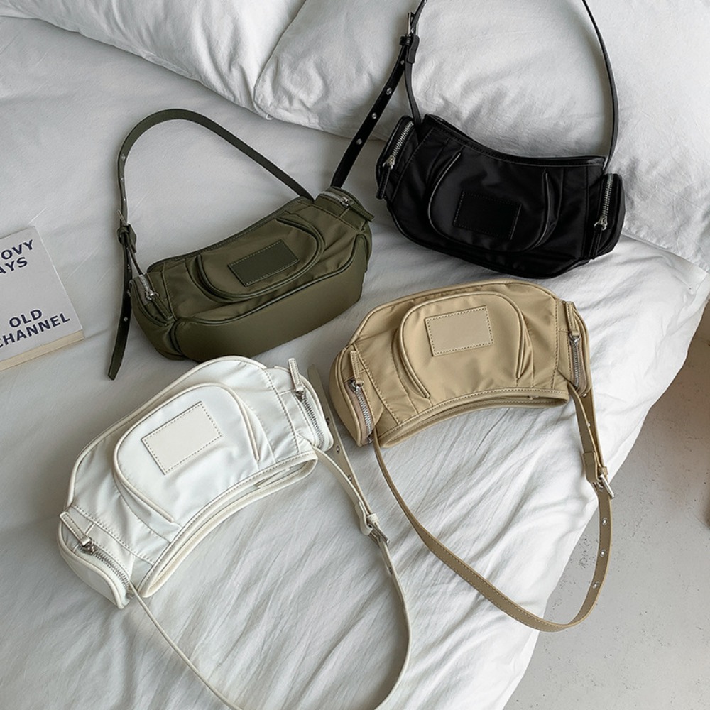 Bolsas axilas de nylon vegano  - Luxury Bags That Are Vegan avaliação e preço