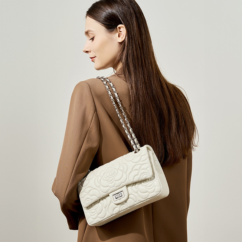 Bolsa de ombro de pele de cord - Luxury Quilted Bags avaliação e preço