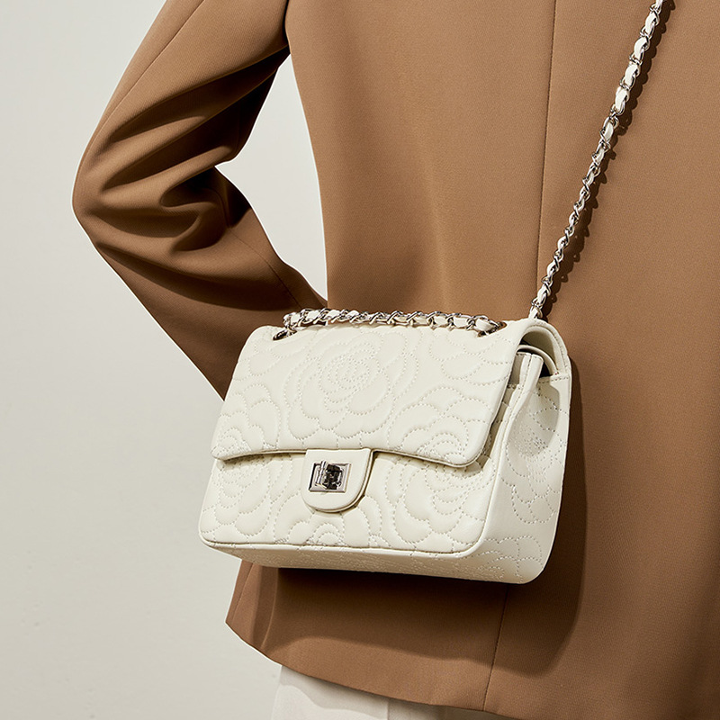 Bolsa de ombro de pele de cord - Luxury Quilted Bags avaliação e preço